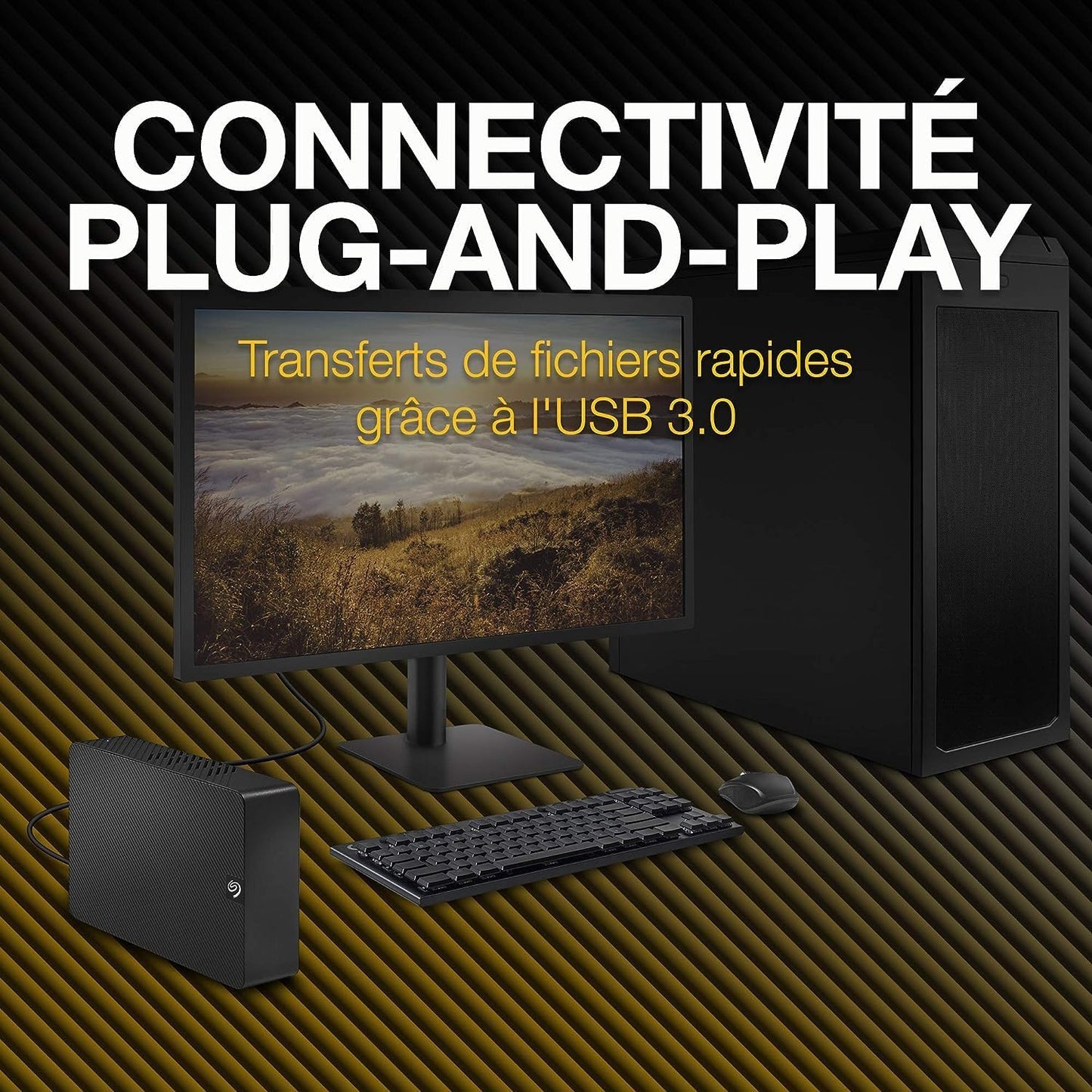 Seagate STKP16000400 16TB Expansion USB 3.0 External Hard Drive