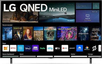LG 75QNED85UQA 75-Inch 4K QNED Smart TV