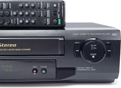 Sony SLVN51 4-Head Hi-Fi VCR VHS Player
