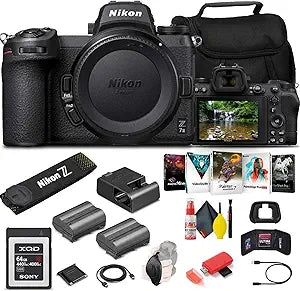 Nikon 1653 Z 7II 45.7MP Mirrorless Camera Kit (Renewed)
