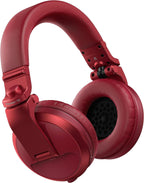 Pioneer DJ HDJ-X5BT-RPDJ Red Bluetooth DJ Headphones