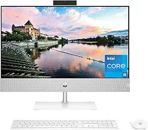 HP 7X9D5AA#ABA Pavilion 24" Touch AiO PC Bundle