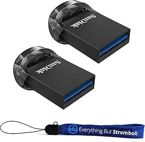 SanDisk 512GB Ultra Fit USB 3.1 2-Pack