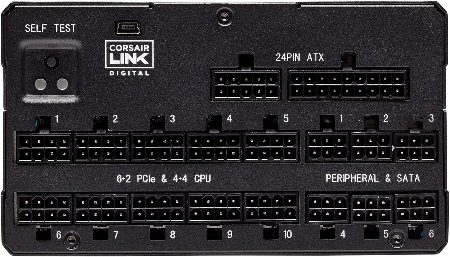 Corsair CP-9020087-NA AX1600i 1600W 80+ Titanium PSU