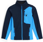 Spyder 38C485401 Boy's Bandit Zip Fleece Ski Base Layer