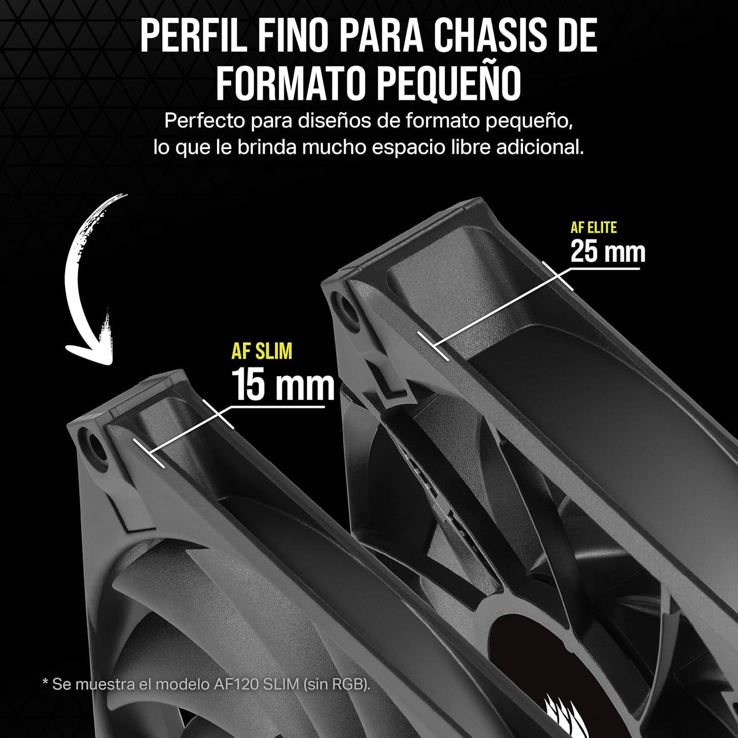 Corsair CO-9050162-WW AF120 RGB Slim 120mm Fan