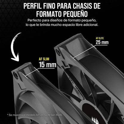 Corsair CO-9050162-WW AF120 RGB Slim 120mm Fan