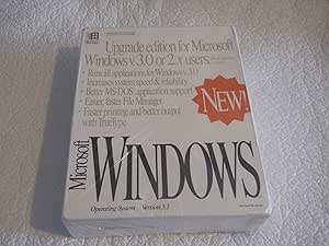 Microsoft Windows 3.0 Upgrade CD-ROM Vintage Software