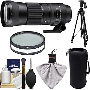Sigma K-88134-01 150-600mm Lens Canon DSLR Zoom Kit