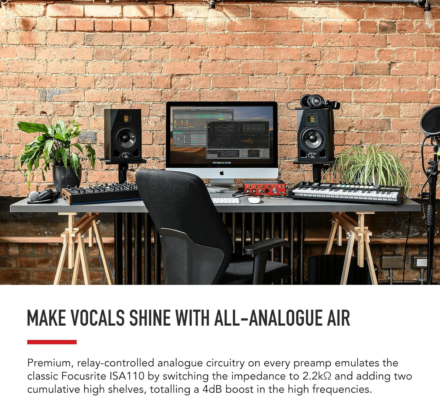Focusrite 4Pre Clarett+ USB Audio Interface