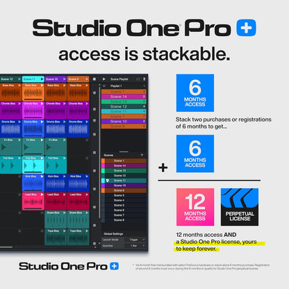 PreSonus Studio One Pro Music Software + Access Key