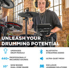 Alesis Nitro Max Kit Electric Drum Set with Mesh Pads