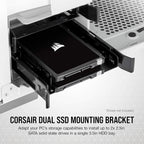 Corsair CSSD-BRKT2 Dual SSD Mounting Bracket: 3.5