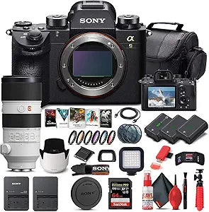 Sony ILCE9M2/B Alpha a9 II Mirrorless Camera Kit (Renewed)