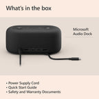 Microsoft IVF-00001 Audio Dock Speakerphone USB-C Hub