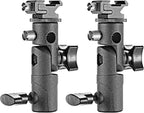 Neewer 90090197 Camera Flash Speedlite Mount Bracket 2-Pack