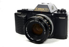 Canon T50 35mm SLR Film Camera with Zoom Lens - Renewed