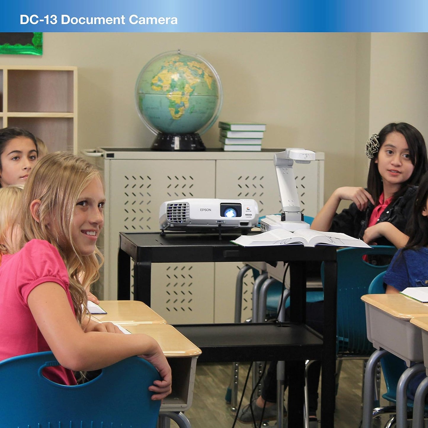 Epson DC-13 - High-Definition Document Camera - HDMI, 16x Zoom