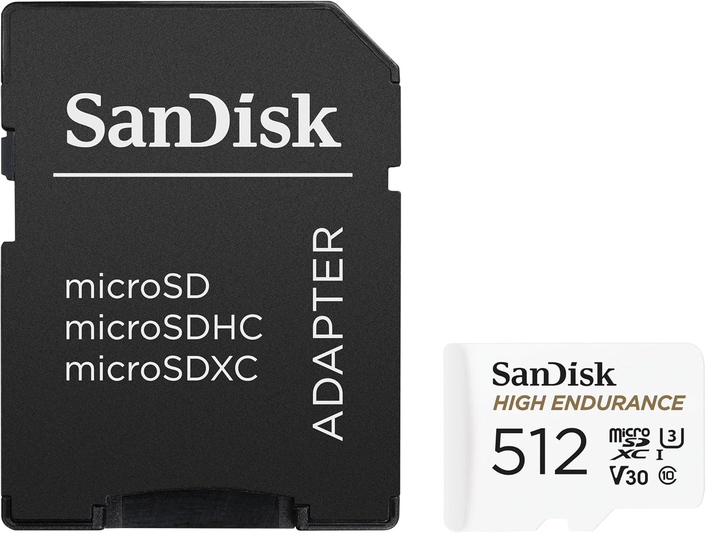 SanDisk SDSQQNR-512G-GN6IA 512GB High Endurance microSDXC Card