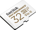 SanDisk SDSQQVR-032G-GN6IA 32GB Max Endurance MicroSD Card