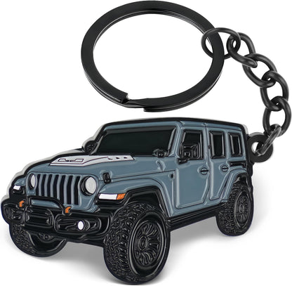 Novastar Novastar-112-007 Car Keychain - Jeep Wrangler Accessories