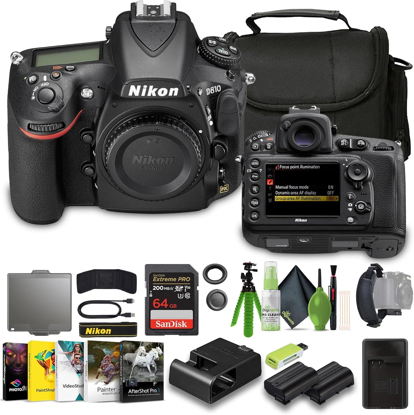 Nikon D850 FX-Format Digital SLR Camera Bundle