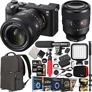 Sony E40SNILCE7CBX13 a7C Camera with 50mm Lens Bundle