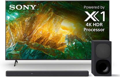 Sony X800H 65" 4K TV & HT-G700 Soundbar Bundle
