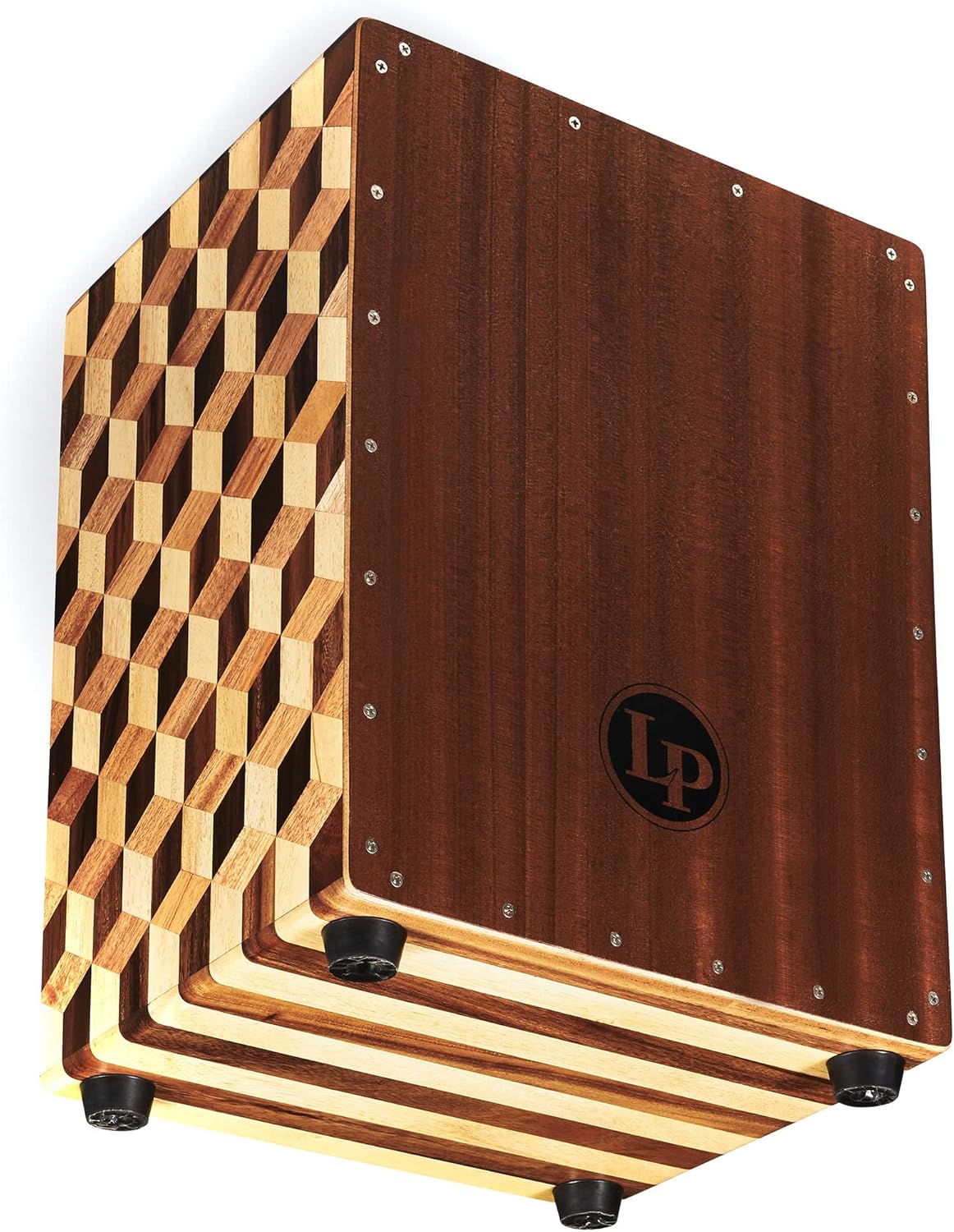 Latin Percussion LP1423 3D Cube String Cajon Drum
