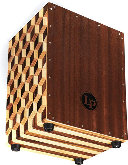 Latin Percussion LP1423 3D Cube String Cajon Drum