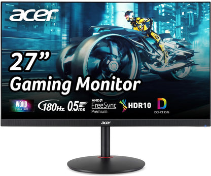 Acer UM.HX1AA.301 Nitro 27" WQHD 180Hz Gaming Monitor