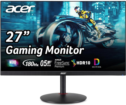 Acer UM.HX1AA.301 Nitro 27" WQHD 180Hz Gaming Monitor