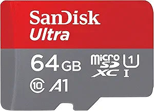 SanDisk SDSQUA4-064G-GN6FA 64GB Ultra microSD Chromebook