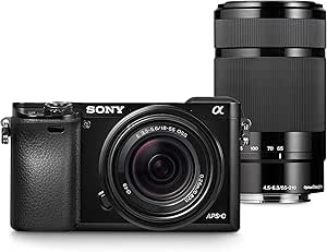 Sony ILCE-6000/B Alpha a6000 Mirrorless Camera Bundle — main product image