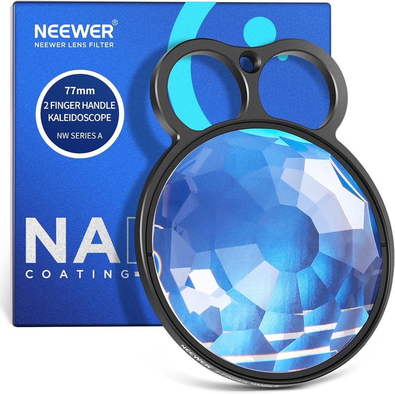 Neewer 10103951 77mm Kaleidoscope Prism Lens Filter — main product image
