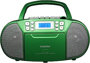 Toshiba TY-CKM39(G) Portable MP3 CD Cassette Boombox