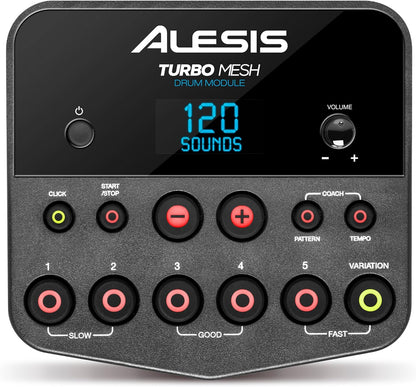 Alesis Turbo Mesh Kit Electronic Drum Set - Mesh Heads