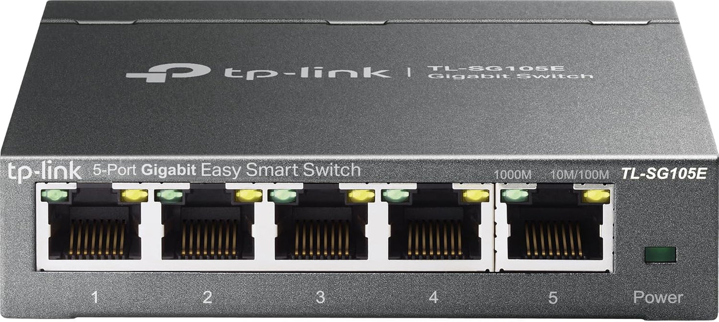TP-Link TL-SG105E 5-Port Gigabit Easy Smart Switch