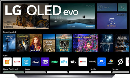 LG CRT2LGOLED48C2PUA 48" OLED 4K Smart TV, Renewed