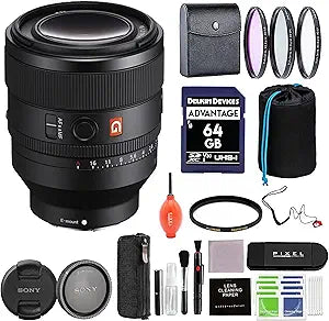 Sony FE 50mm F1.2 GM Full-Frame Lens Bundle