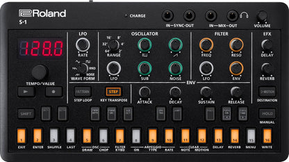 Roland S-1 AIRA Compact Tweak Synthesizer Bundle