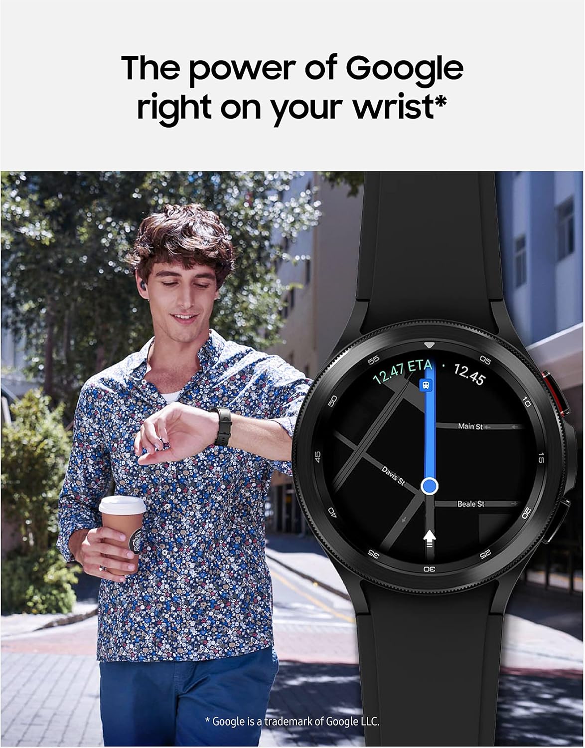 Samsung SM-R890NZKCXAA Galaxy Watch 4 Classic 46mm: Health & Fitness