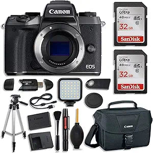 Canon EOS M5 Mirrorless Camera Bundle Kit