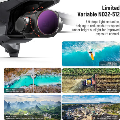 Neewer 10102142 DJI Mavic 3 Classic Variable ND Filter Set