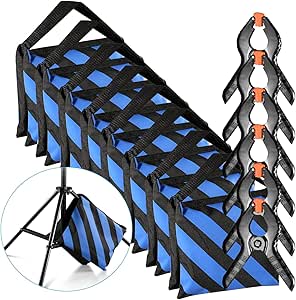Neewer 90092610 Sandbag and Spring Clamp Kit