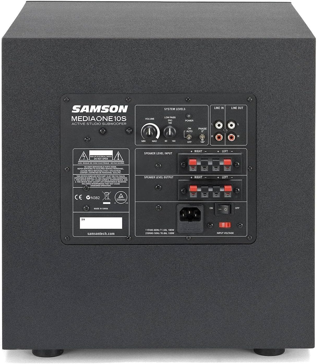 Samson MediaOne 10S Active Studio Subwoofer