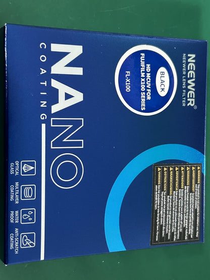 Neewer 10102285 UV Protection Filter for Fujifilm X100 Series