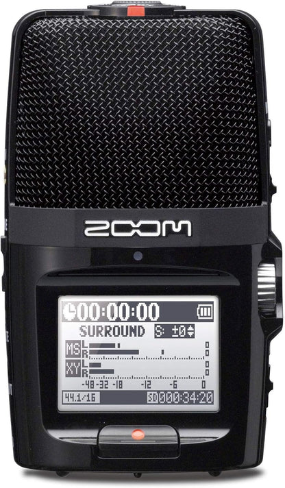 Zoom H2N-COMBO-AMZ-1 Handy Recorder Bundle: Digital Multitrack with Accessories