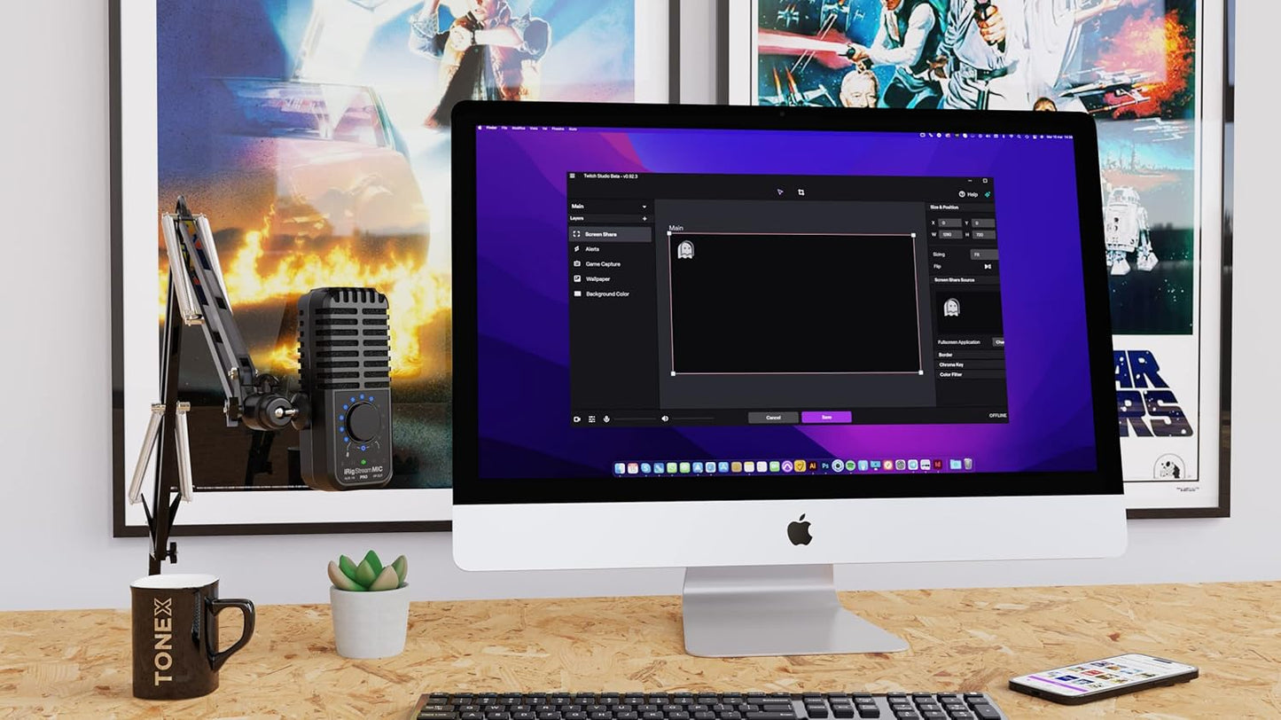 IK Multimedia STRMMICPRO_FBA iRig Stream Mic Pro Interface