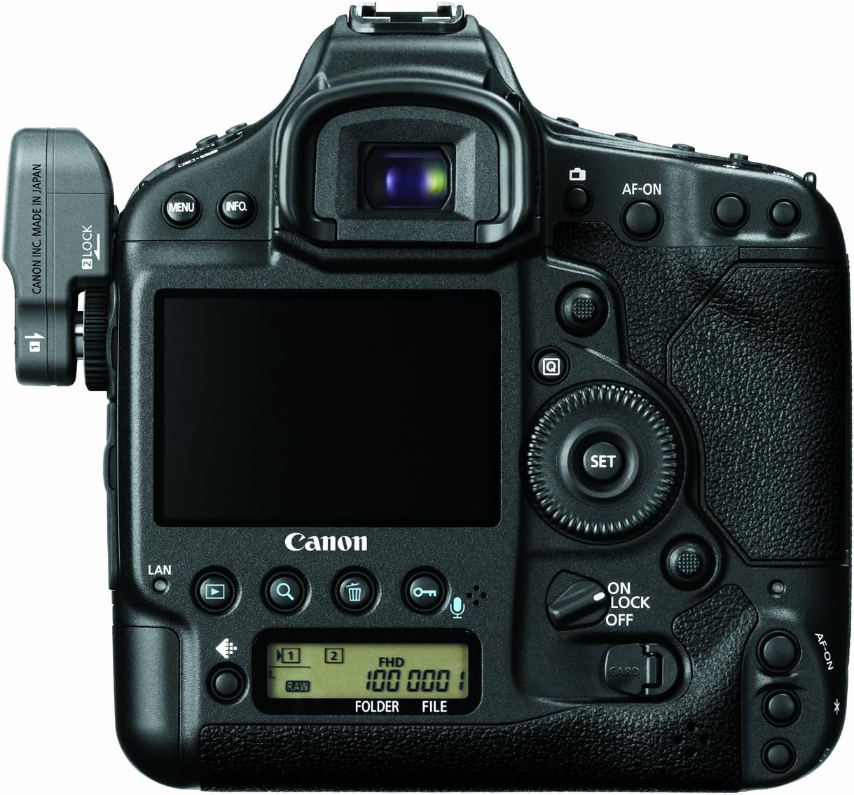 Canon 5253B002 EOS-1D X 18.1MP Full Frame DSLR Black